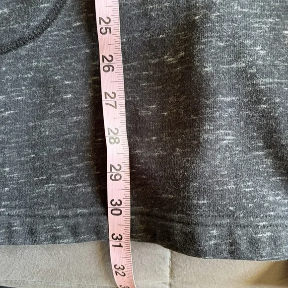 XL 90 Degree Reflex Black Long Open Cardigan Thumbhole Hoodie Comfy Athleisure - Picture 11 of 13